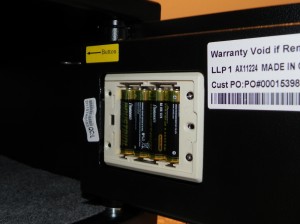 Barska Biometric Safe - Batteries