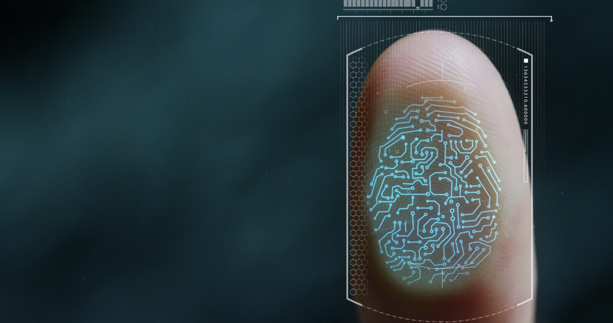 fingerprint scan